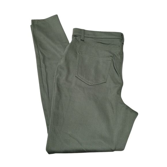 High waisted olive green jegging - Picture 1 of 3
